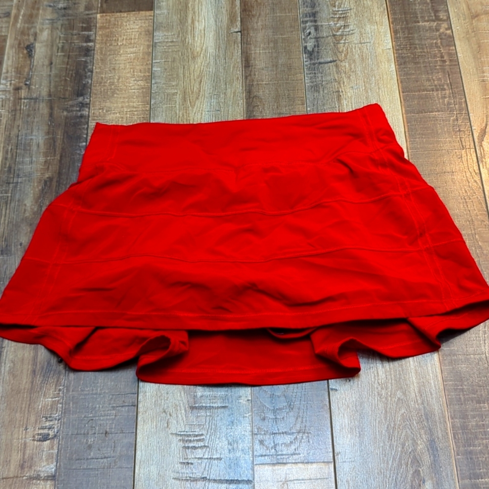 Red Lululemon Skorts